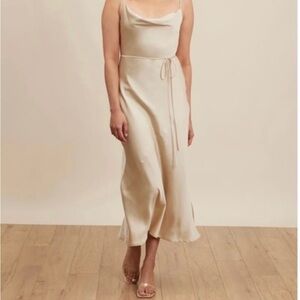 Park & Fifth Beige Midi Dress